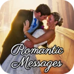 romantic love messages sms app android application logo